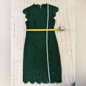 Merokeety Emerald Green Lace Dress